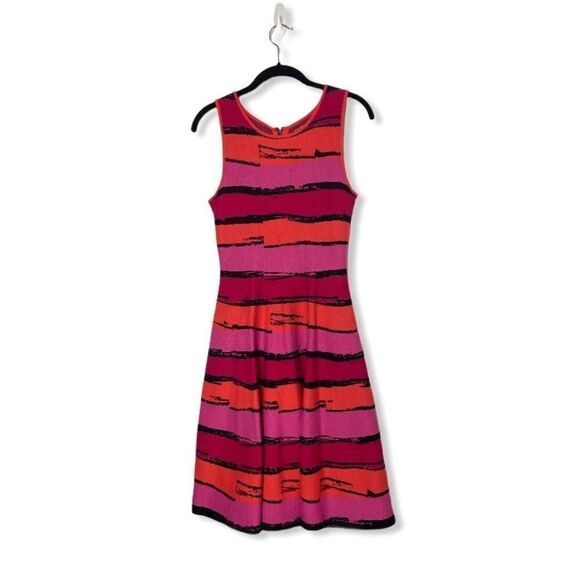 Issa London SZ S striped stretch-ponte dress - Picture 3 of 4